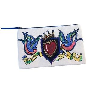 Brighton "Love of Art" 2019 Canvas Zippered Case/Pouch